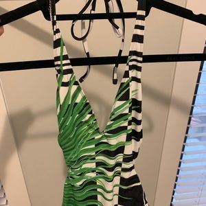 Urban Outfitters one piece tropical swimsuit